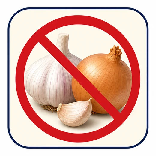 No garlic or onion ingredients in TuckBites
