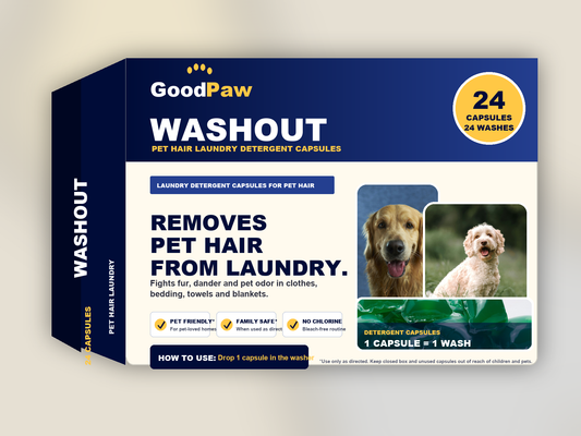 GoodPaw WashOut — Enzymatic Washer Treatment