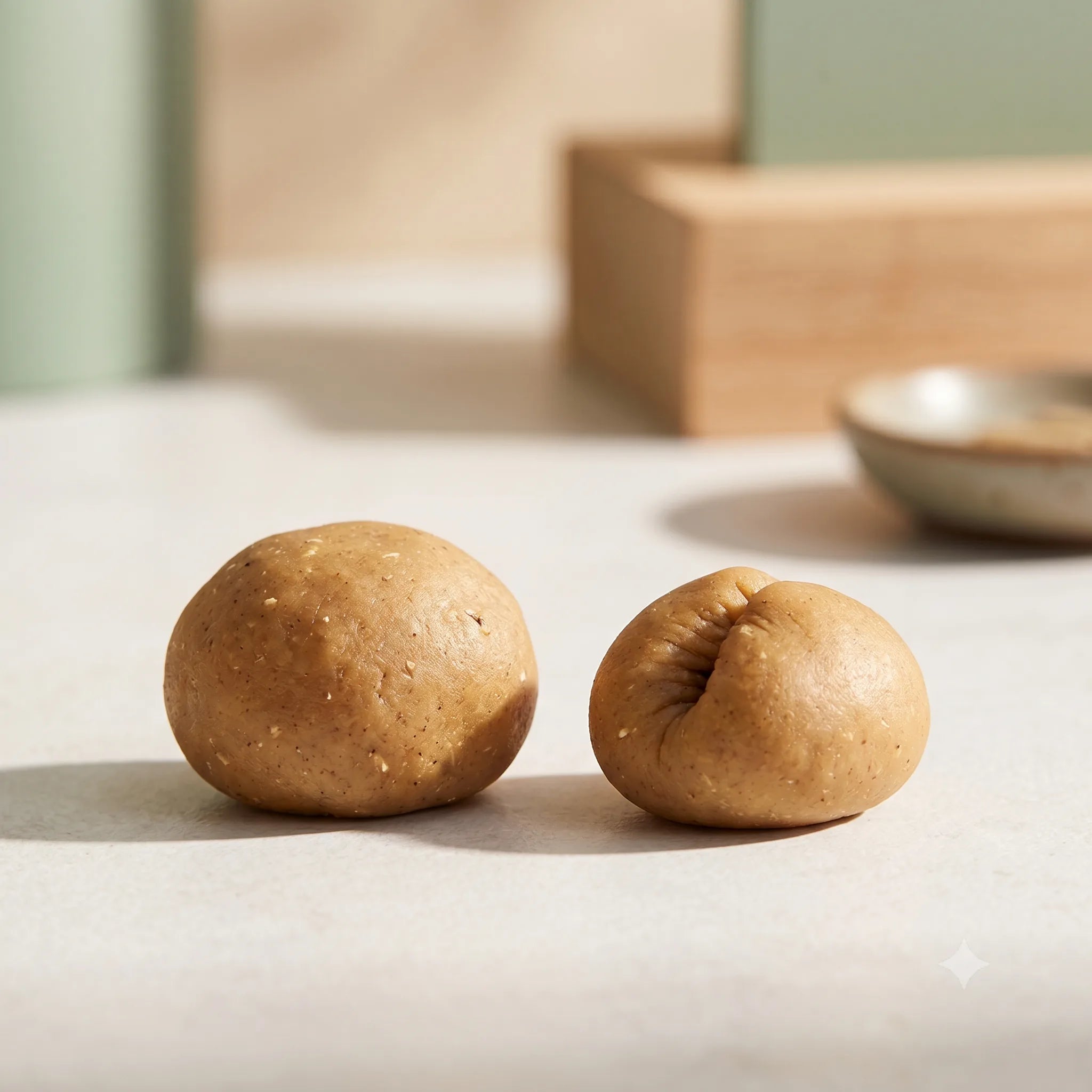 Close-up of soft TuckBites-style chews showing a moldable pill carrier texture
